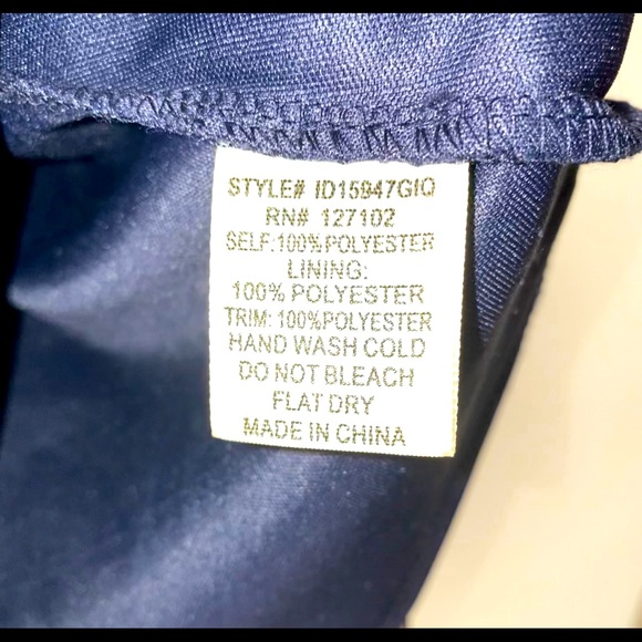 Pink Owl Blue Flower Dress. - Picture 6 of 6